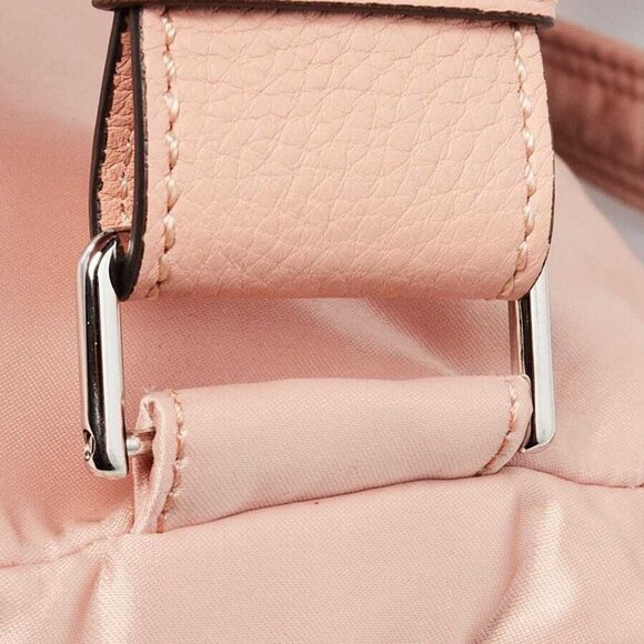 Fendi Baby Pink Nylon Convertible Multipocket Belt Baguette Bag 8BR808 - Picture 9 of 11